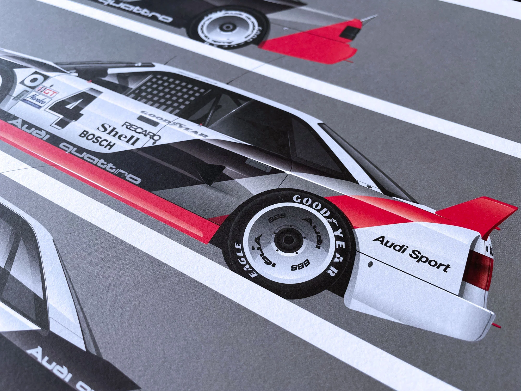 Audi Quattro on Track Short Graphic Story - Image 6