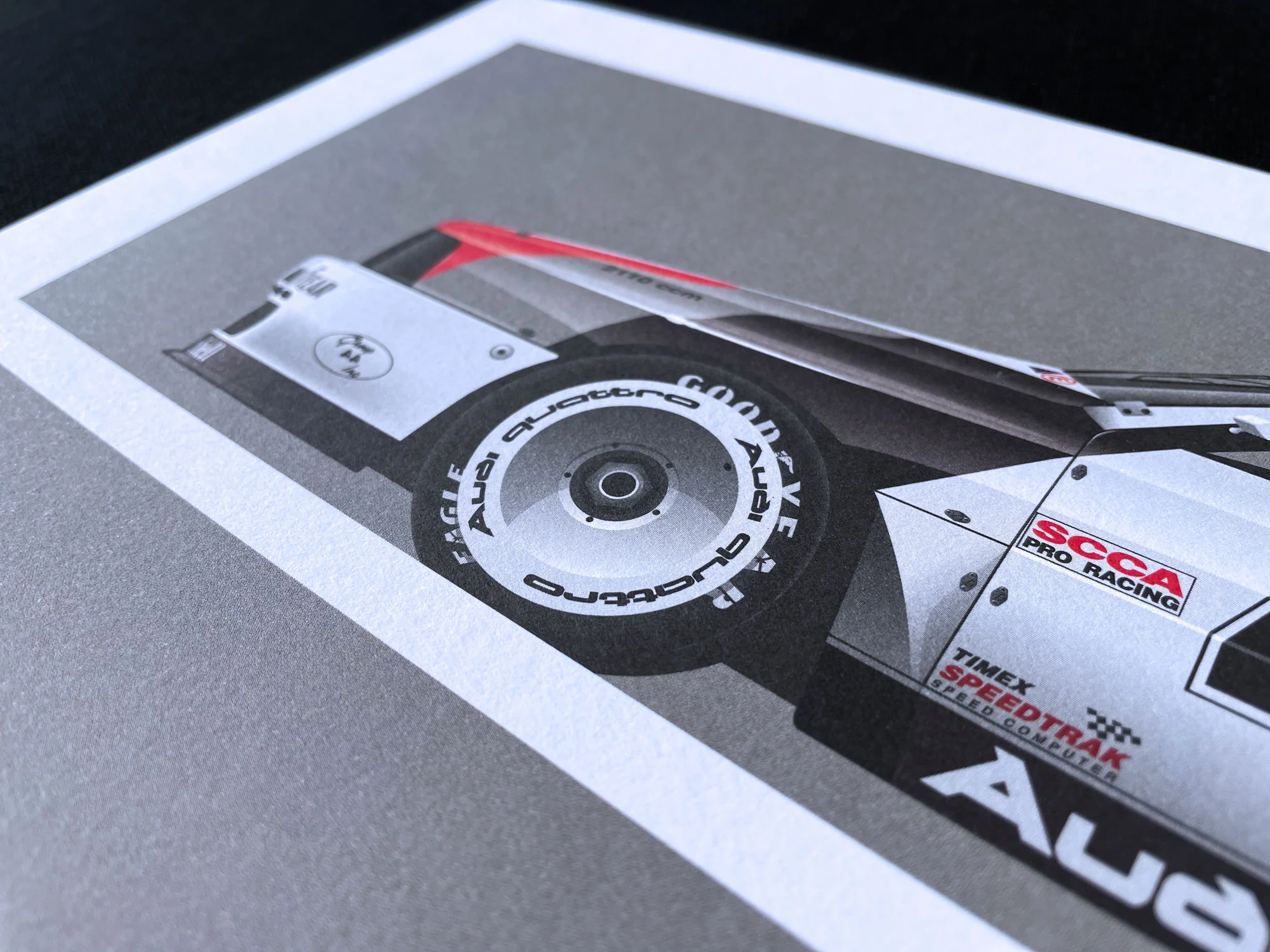 Audi Quattro on Track Short Graphic Story - Image 8