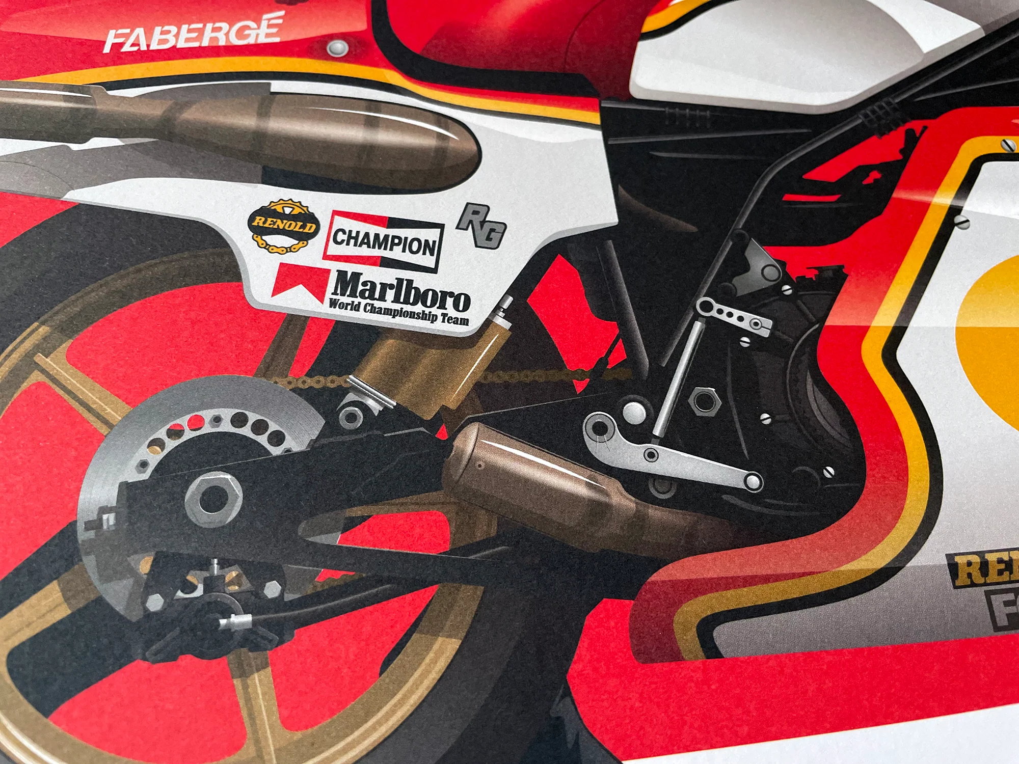 Barry Sheene, Suzuki RG500 XR14, 500cc World Champion 1977 - Image 3