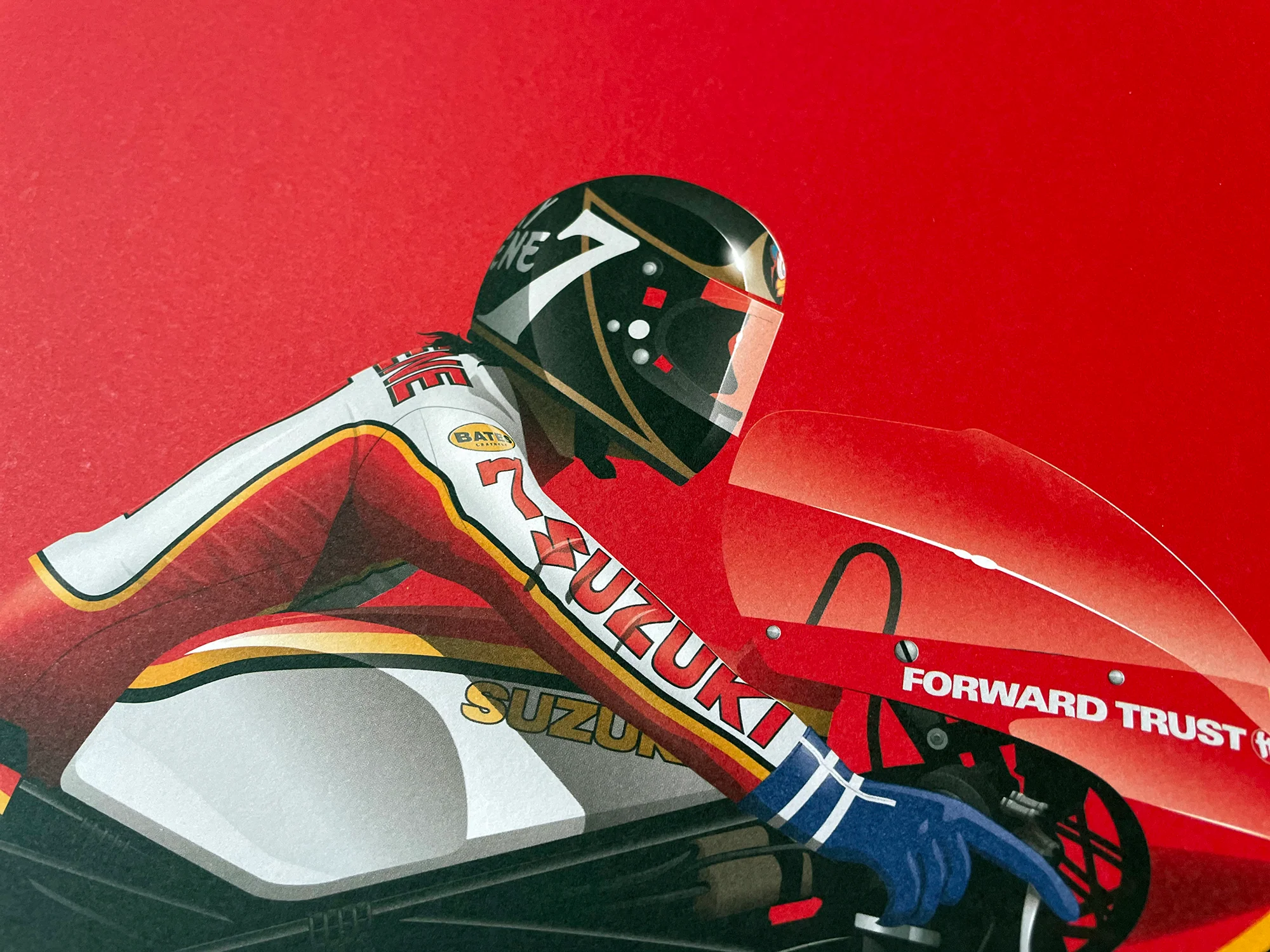 Barry Sheene, Suzuki RG500 XR14, 500cc World Champion 1977 - Image 4