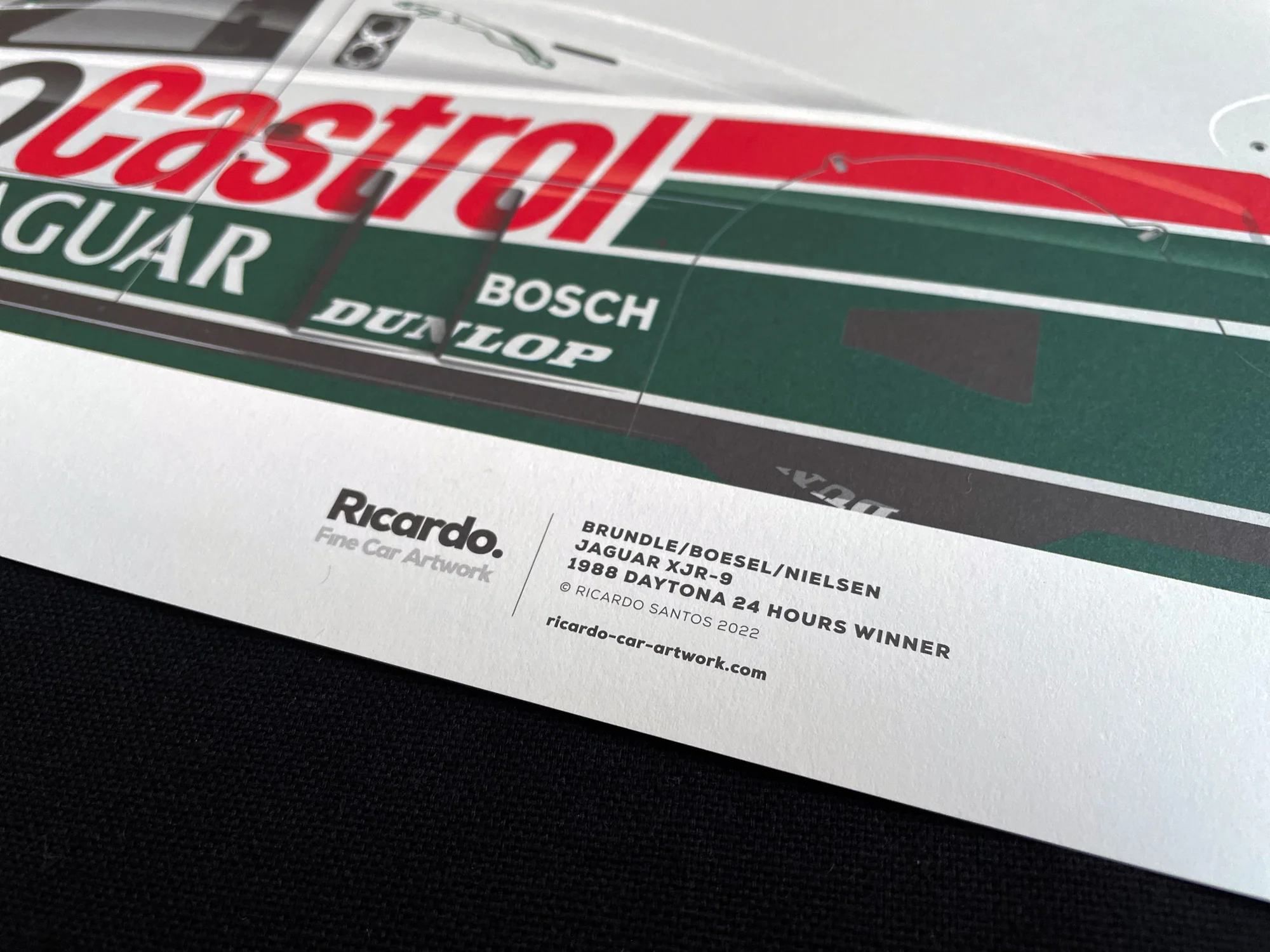 Brundle/Boesel/Nielsen Jaguar XJR-9 1988 Daytona 24 Hours Winners - Image 7