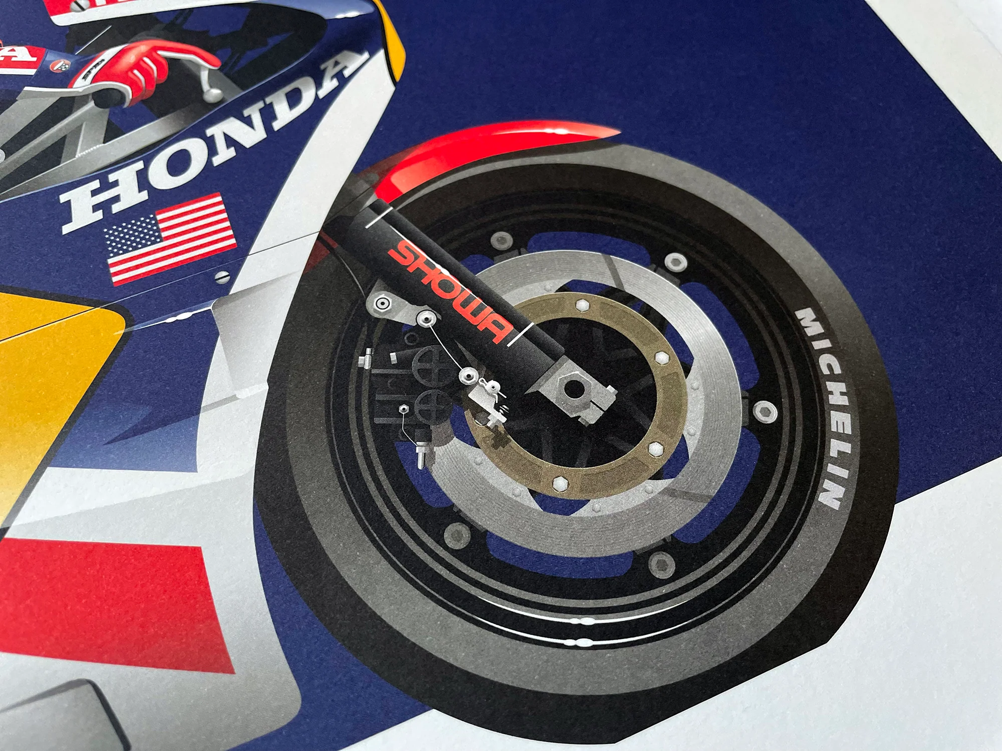 Freddie Spencer, Honda NS500, 500cc World Champion 1983 - Image 3