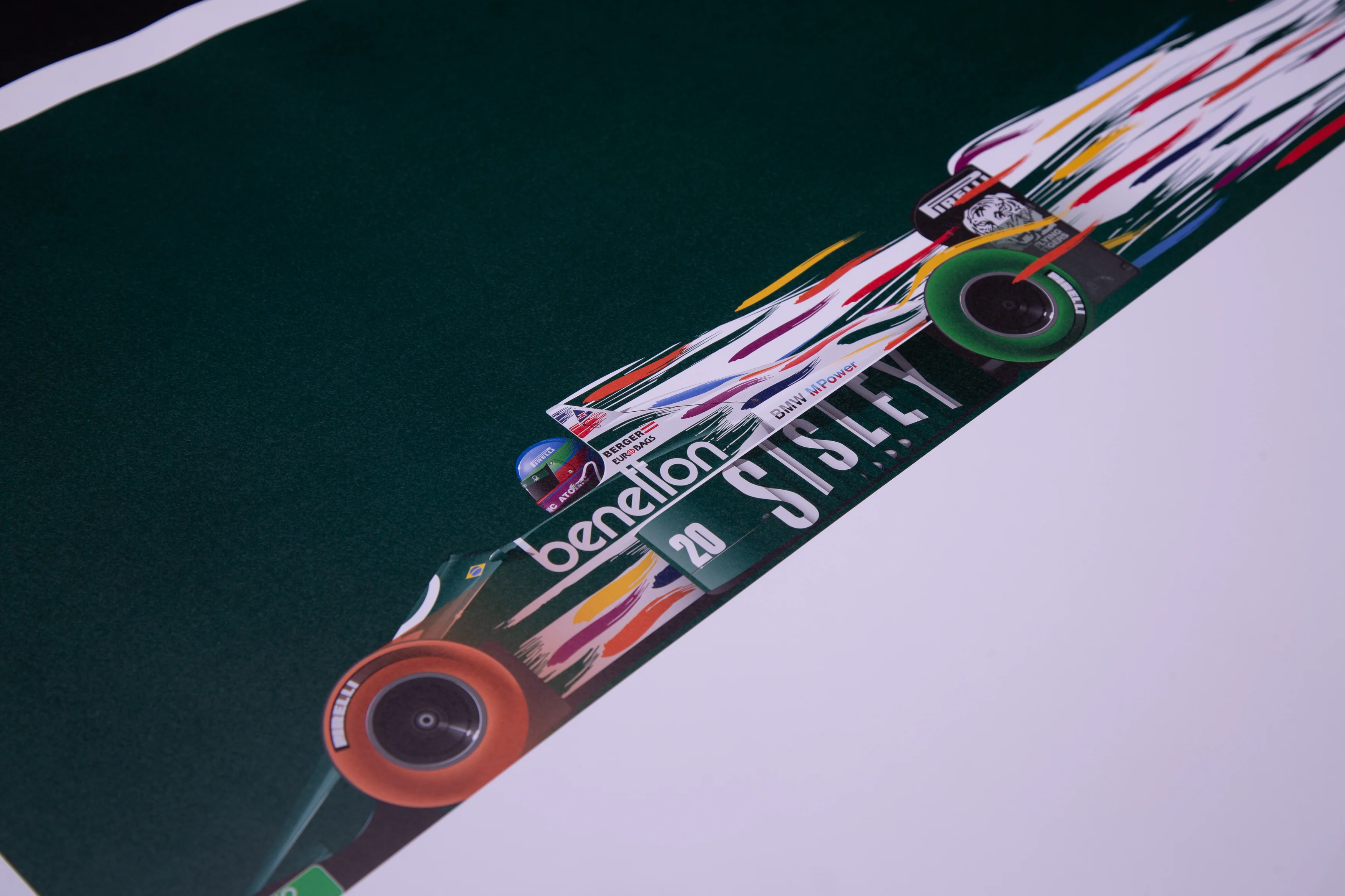 Gerhard Berger, Benetton B186 BMW Brazilian Grand Prix 1986 - Image 4