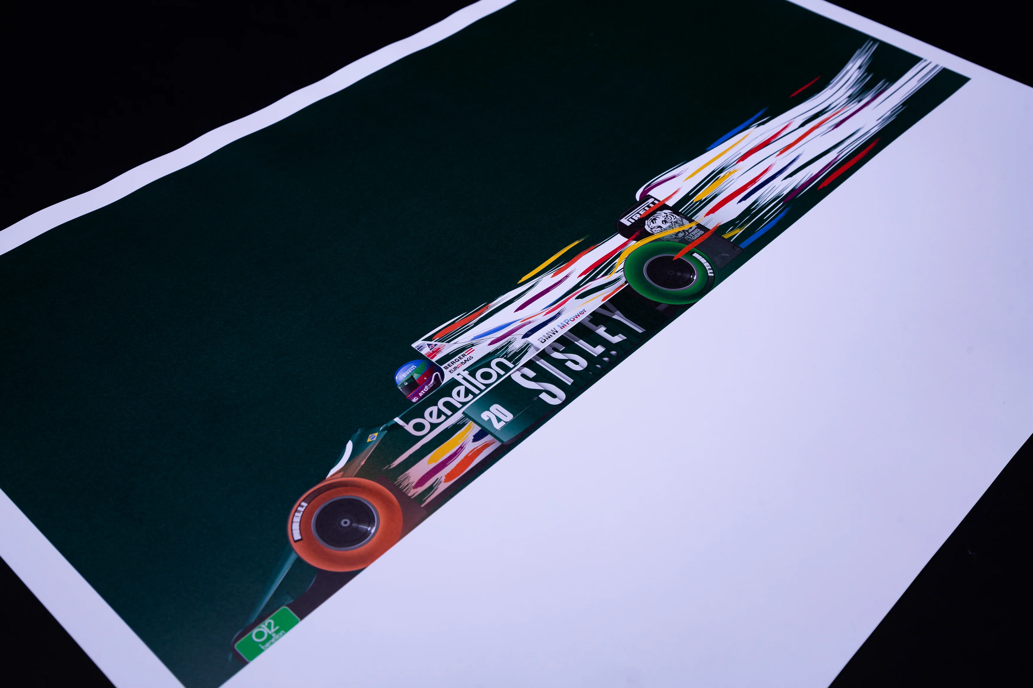 Gerhard Berger, Benetton B186 BMW Brazilian Grand Prix 1986 - Image 5