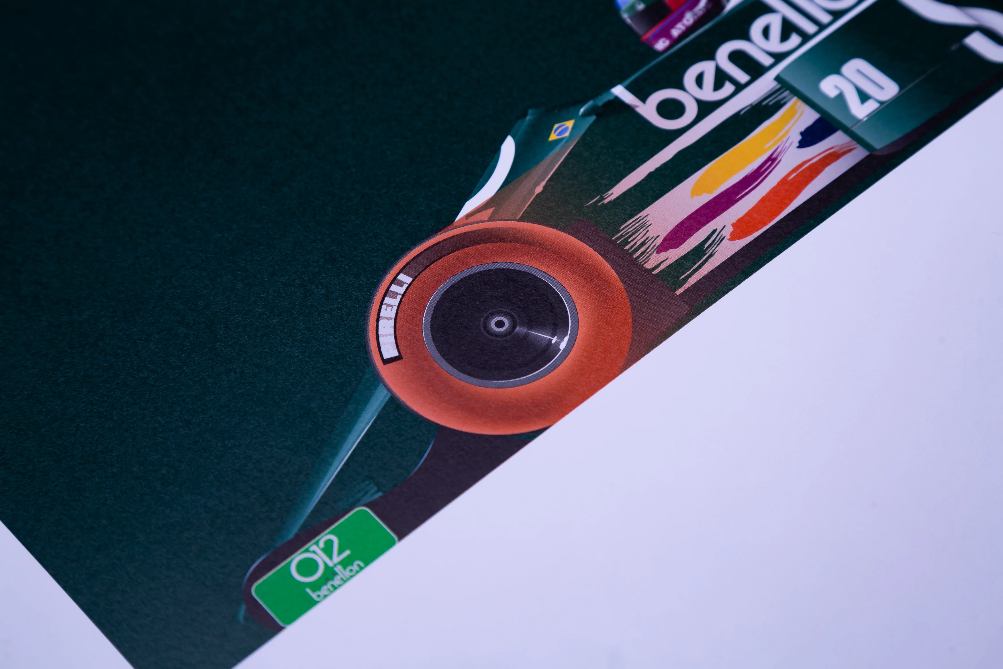 Gerhard Berger, Benetton B186 BMW Brazilian Grand Prix 1986 - Image 6