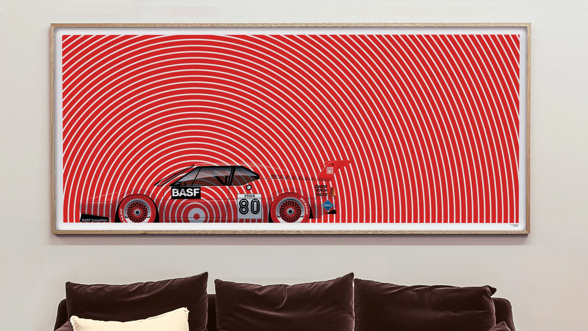 H.J. Stuck, BMW M1, 1980 - Big Format - Image 3