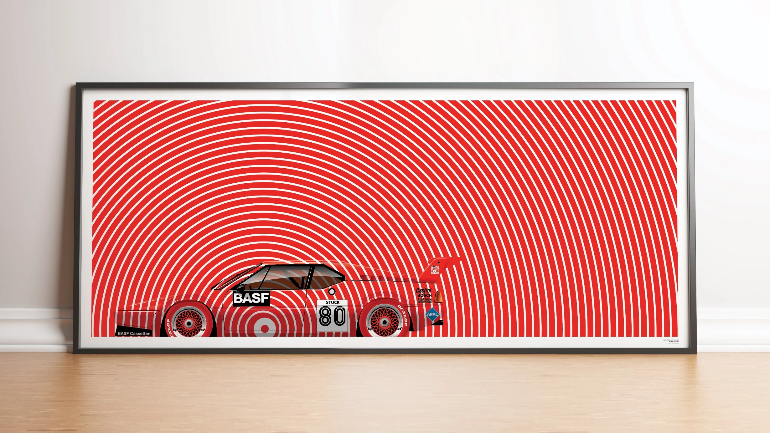 H.J. Stuck, BMW M1, 1980 - Big Format - Image 4