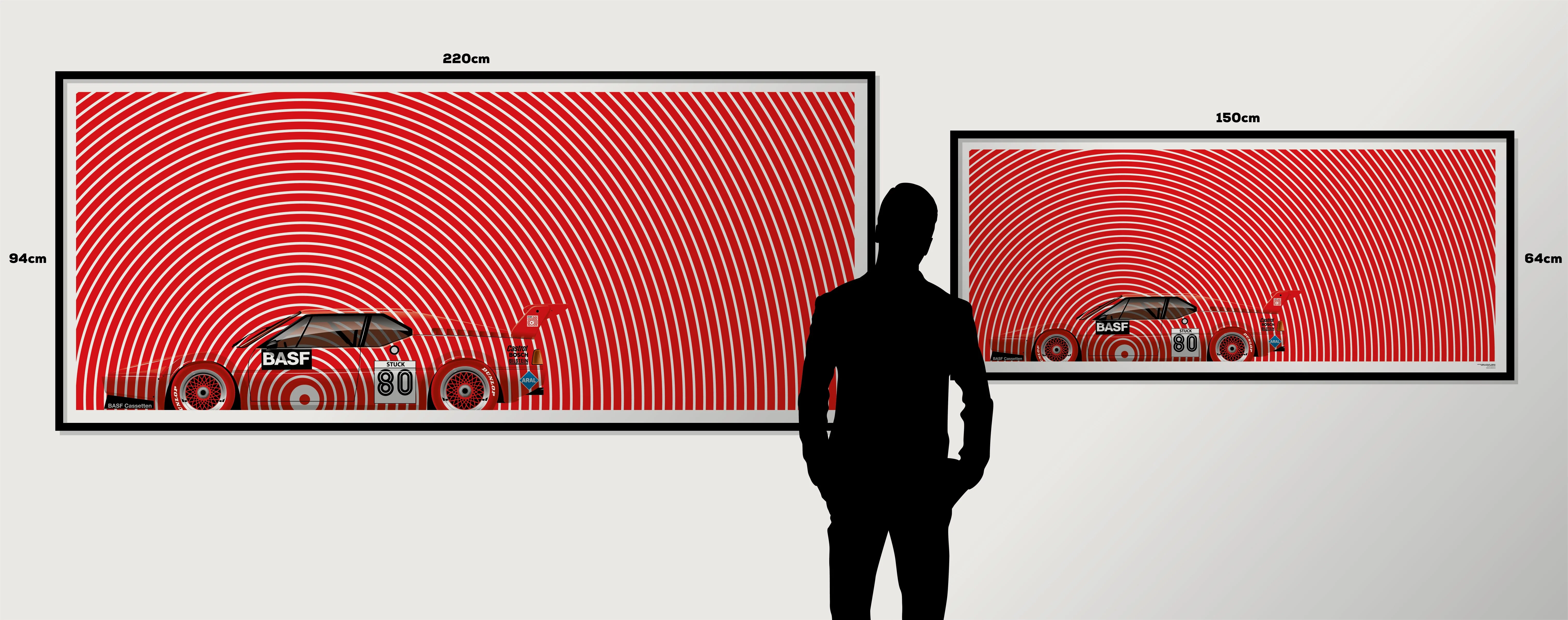 H.J. Stuck, BMW M1, 1980 - Big Format - Image 5