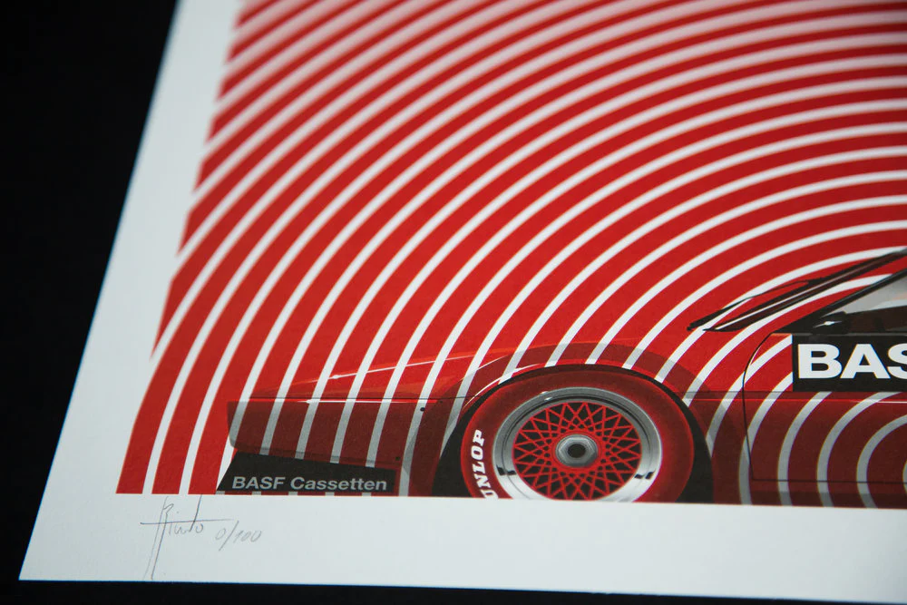 H.J. Stuck, BMW M1, 1980 - Image 5