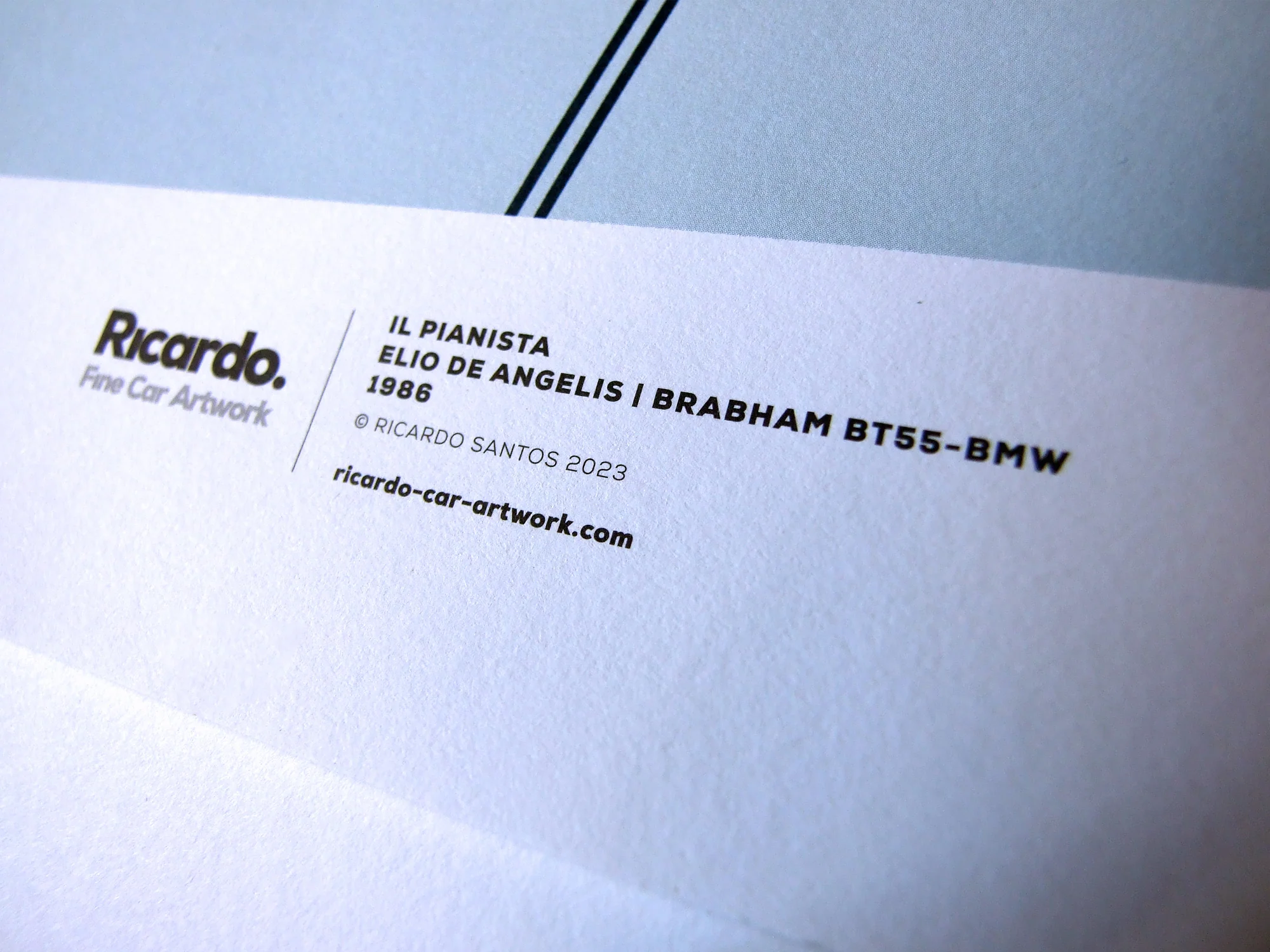 Il Pianista, Elio de Angelis, Brabham BT55-BMW 1986 - Image 4