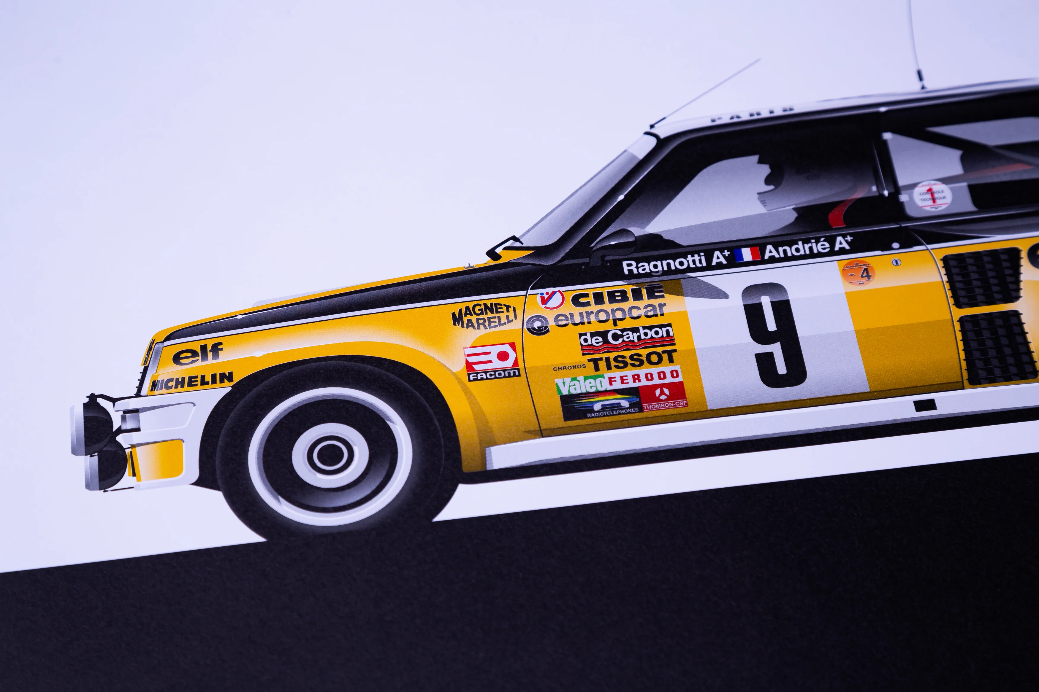 Jean Ragnotti - Jean Marc Andrié, Renault 5 Turbo, Monte-Carlo Rally Winner 1981 - Image 3