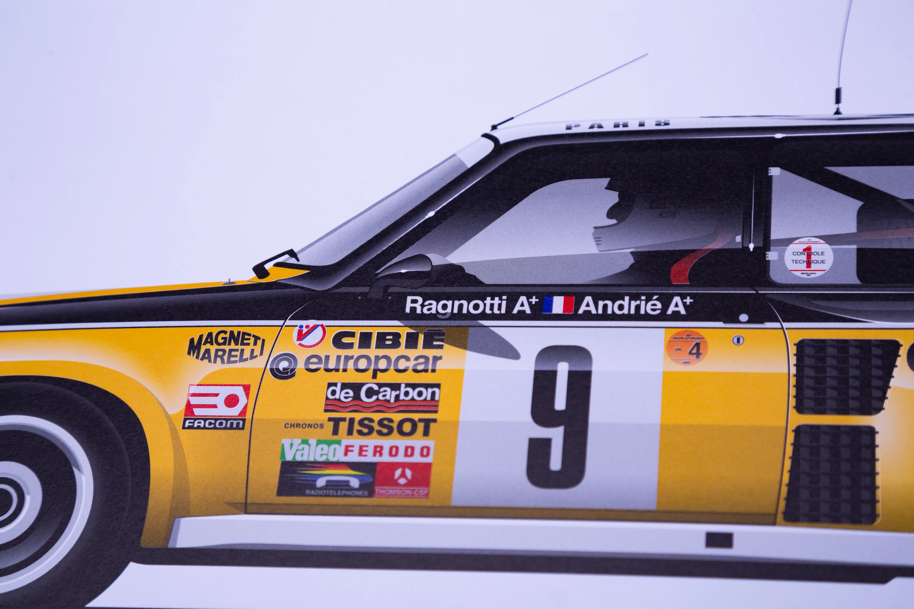 Jean Ragnotti - Jean Marc Andrié, Renault 5 Turbo, Monte-Carlo Rally Winner 1981 - Image 7