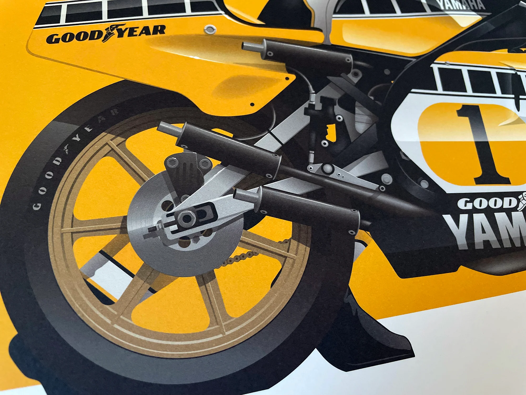 Kenny Roberts, Yamaha YZR500 OW48, 500cc World Champion 1980 - Image 3