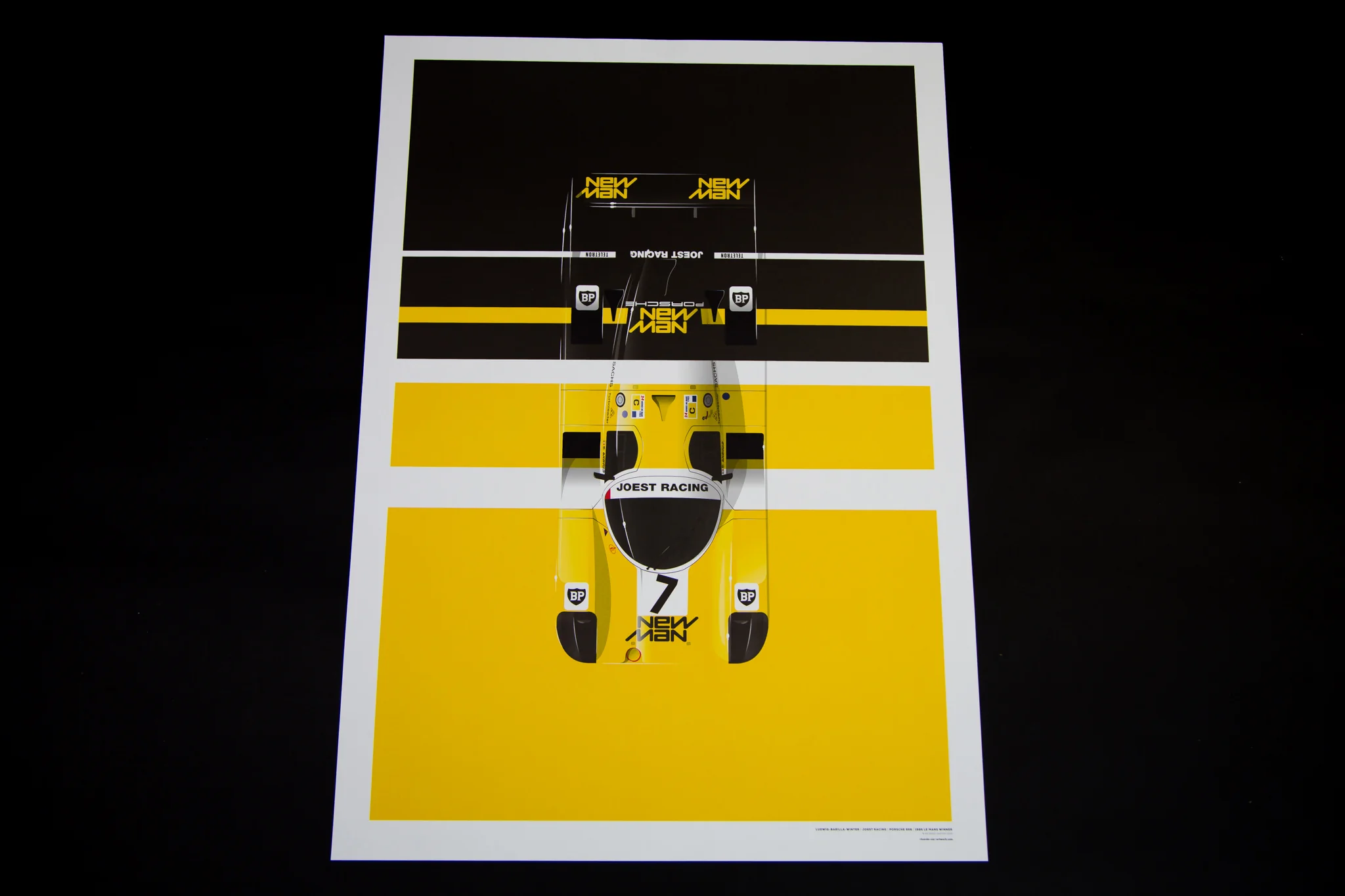 Ludwig-Barilla-Winter, Joest Racing, Porsche 956, 1985 Le Mans Winner - Image 4