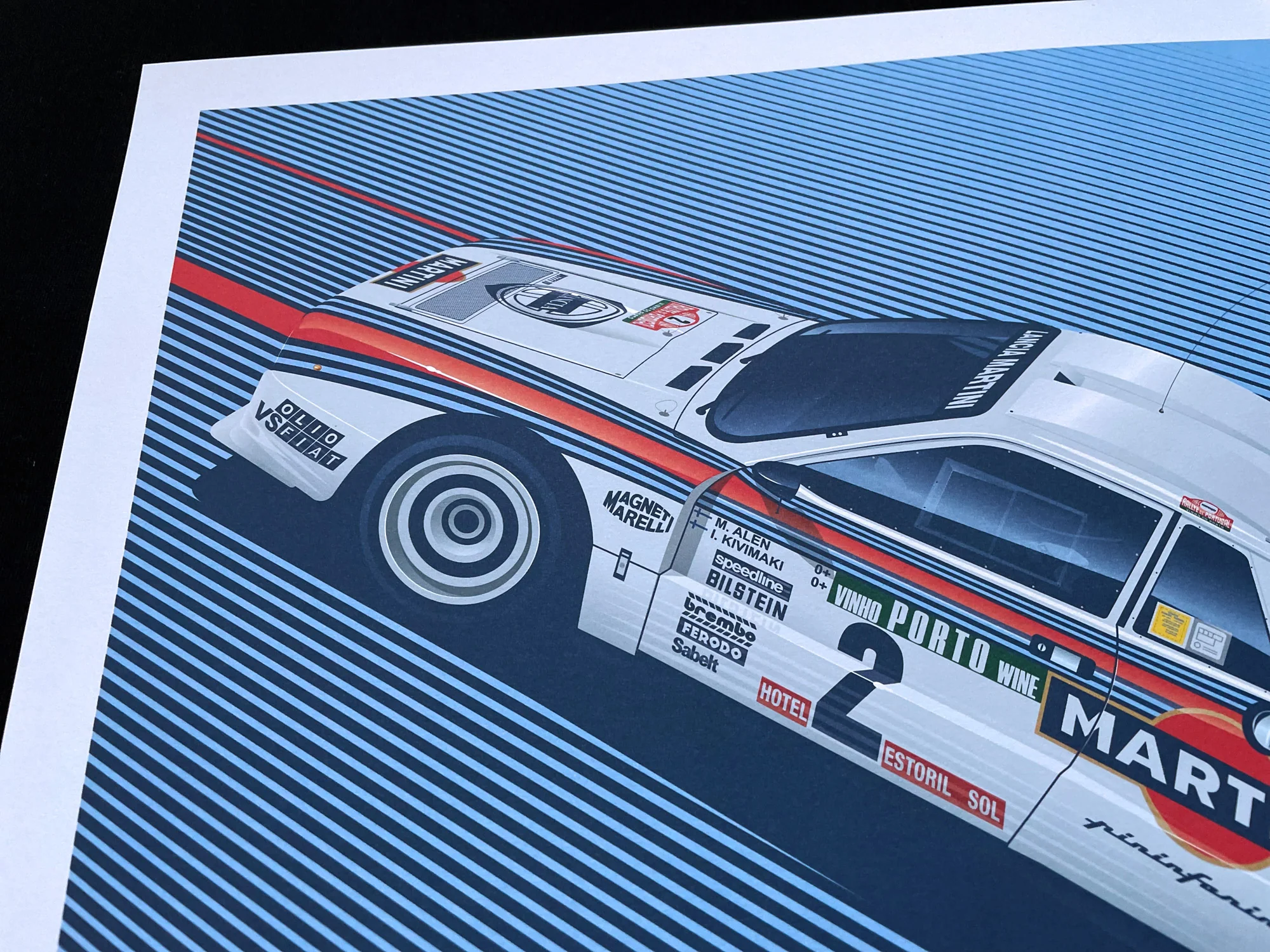 Markku Alen-Ilka Kivimaki, Lancia 037 Rally de Portugal 1984 - Image 5