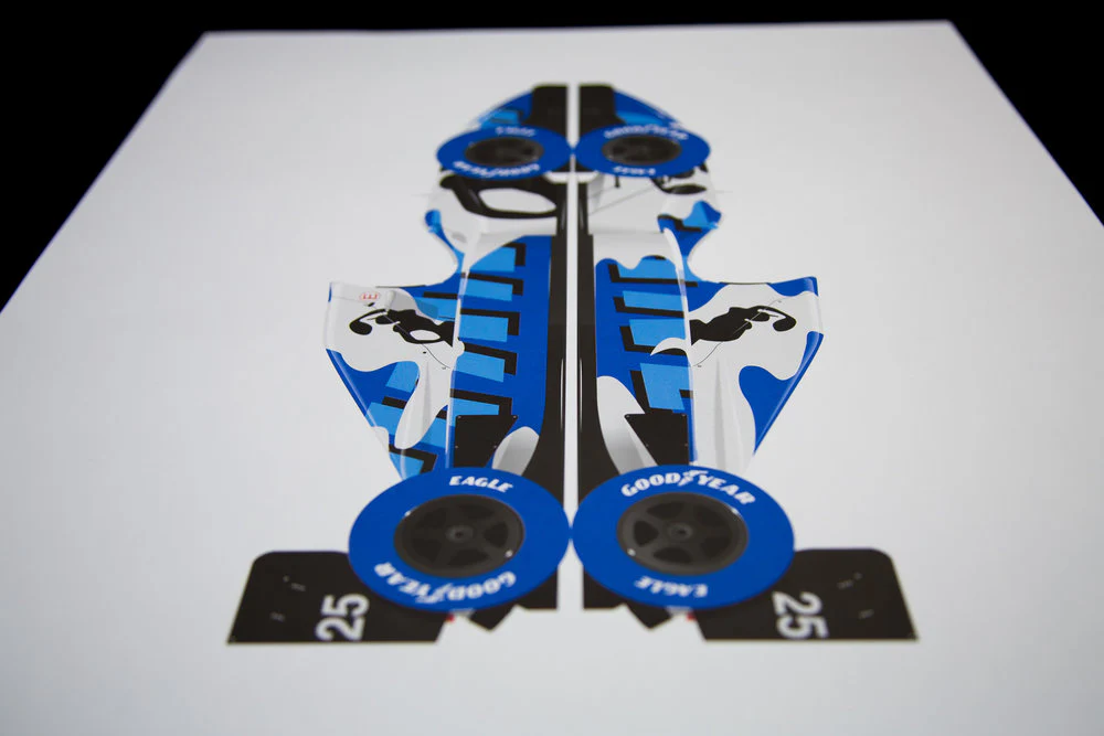 Martin Brundle, Ligier JS39-Renault, 1993 Japanese Grand Prix, Hugo Pratt Livery - Image 5