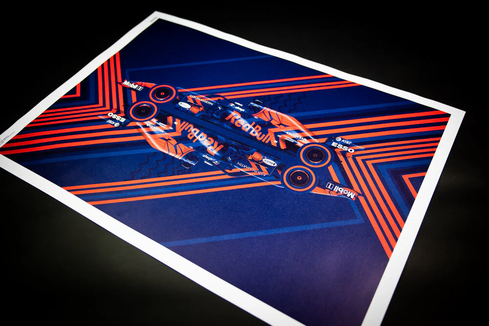 Max Verstappen, Aston Martin Red Bull Racing RB15, filming day version 2019 - Image 3