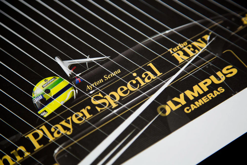 Ayrton Senna, Lotus 97T Renault, 1985 Portuguese Grand Prix - Image 3