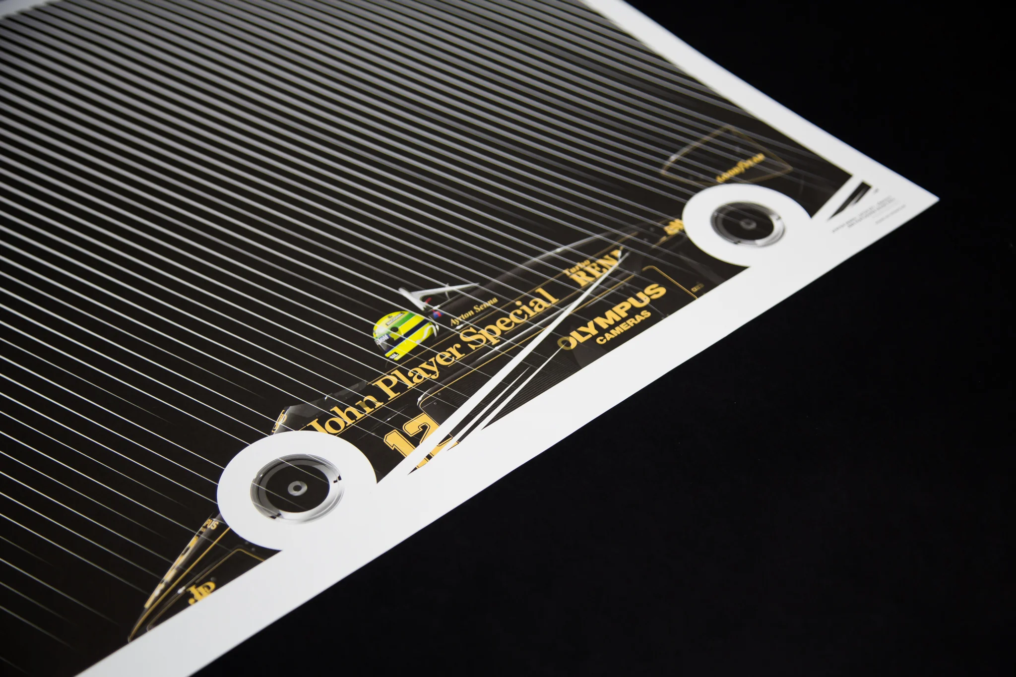 Ayrton Senna, Lotus 97T Renault, 1985 Portuguese Grand Prix - Image 5