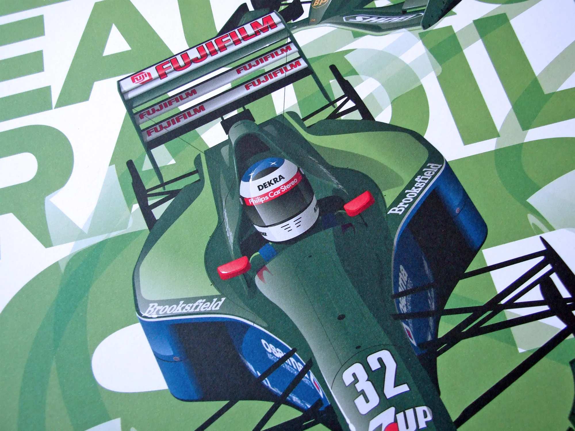 The arrival of the Kaiser, Michael Schumacher, Jordan 191-Ford, Belgian Grand Prix Spa-Francorchamps 1991 - Image 7