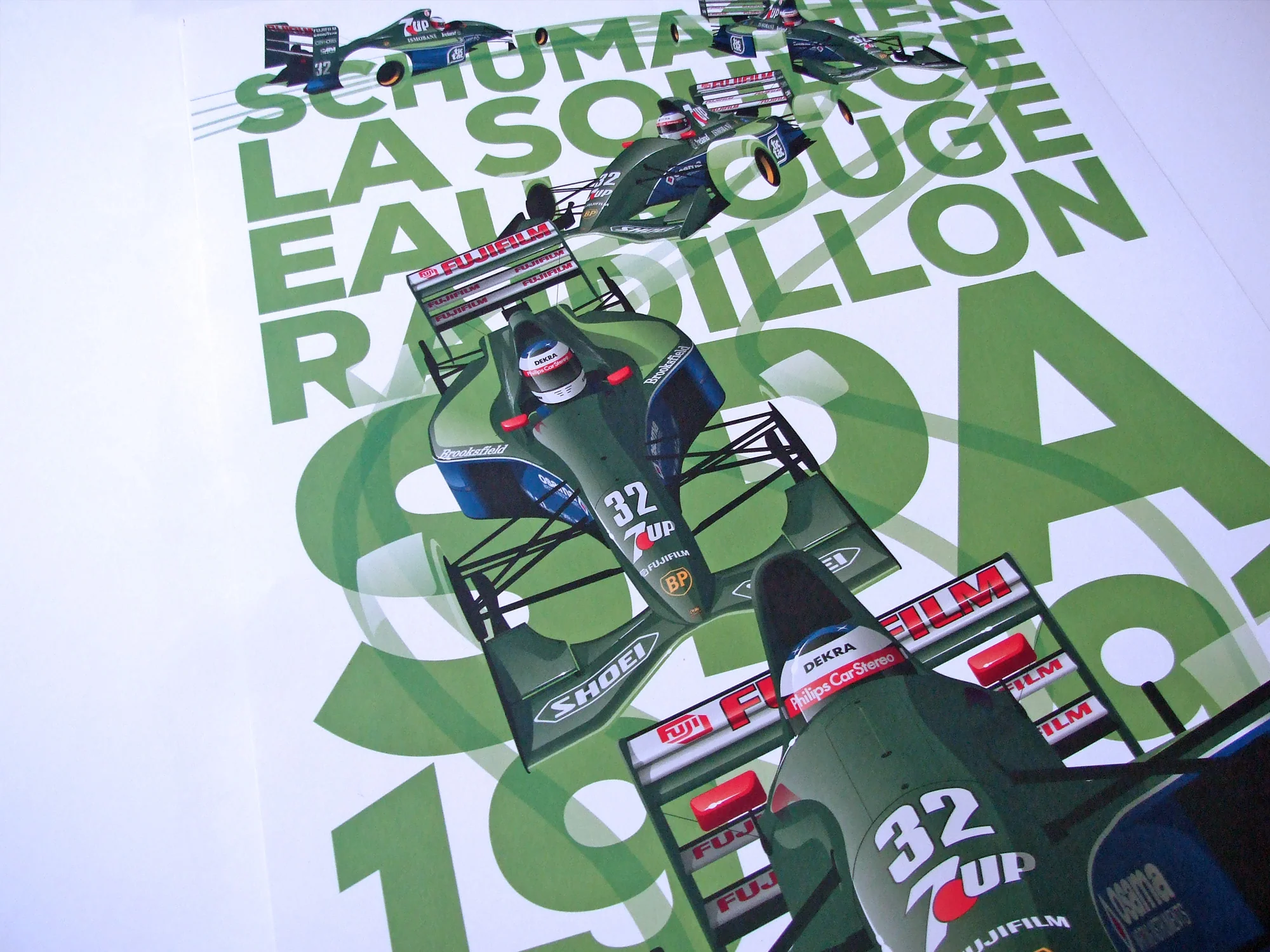 The arrival of the Kaiser, Michael Schumacher, Jordan 191-Ford, Belgian Grand Prix Spa-Francorchamps 1991 - Image 8