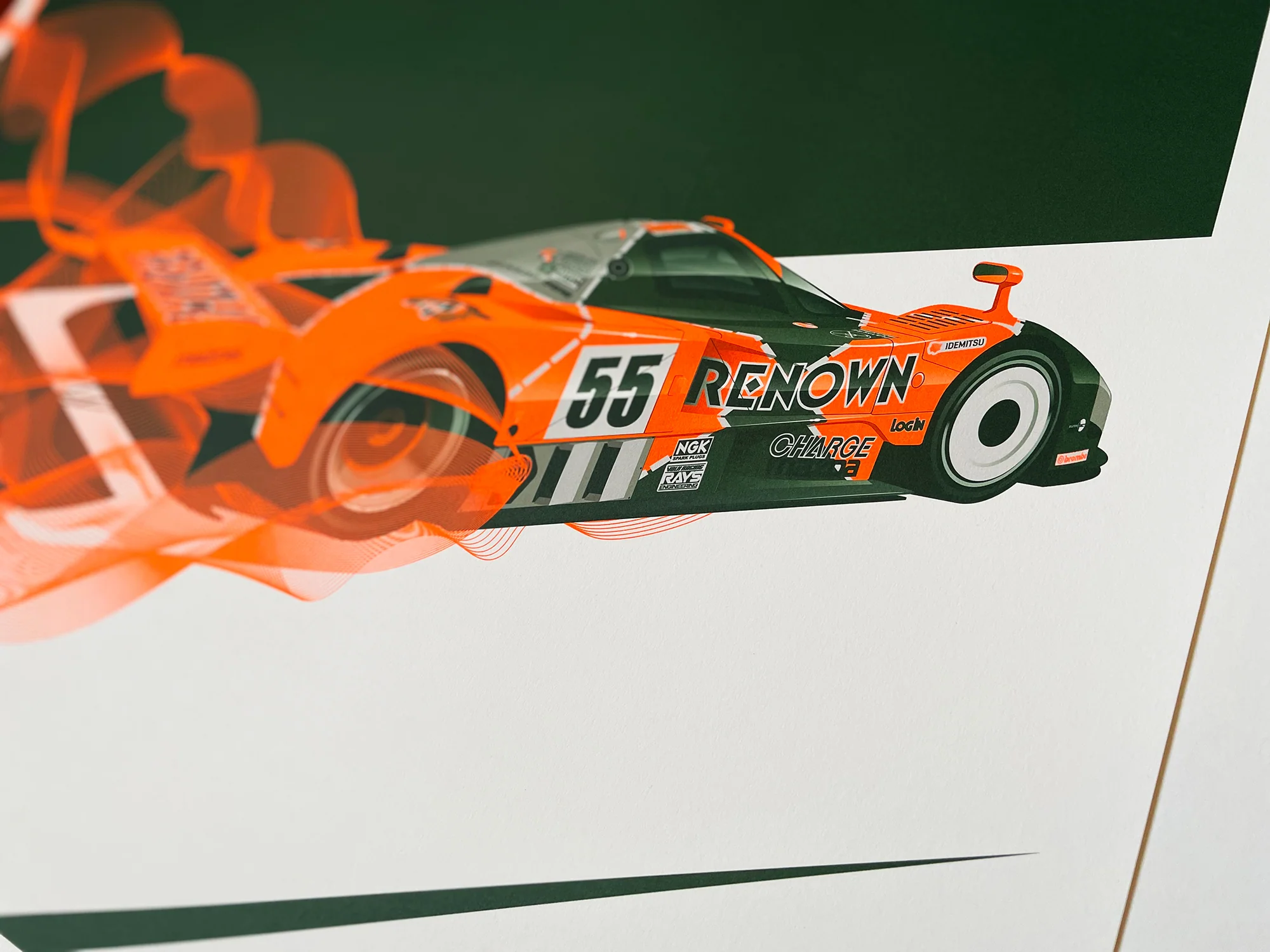 Weidler-Herbert-Gachot, Mazda 787B, 1991 24 Hours of Le Mans Winners - Image 9